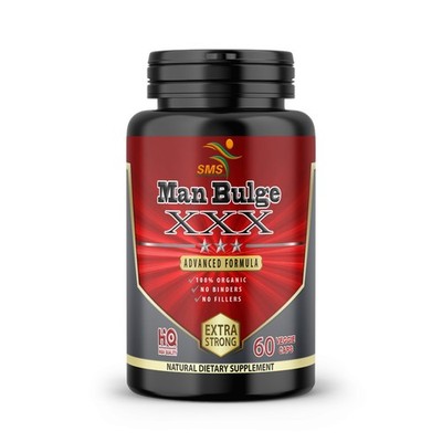 Organic Men's Energy Dietary Supplement Organic Performance Support 60 Capsules