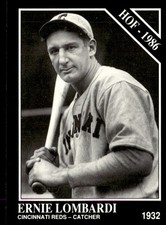 1991 Conlon Collection TSN Ernie Lombardi Cincinnati Reds #27