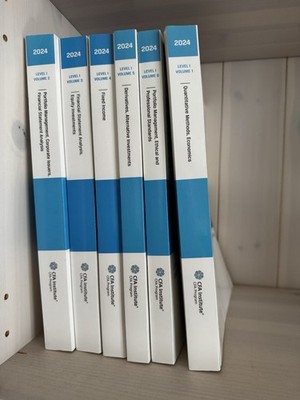 2024 CFA Program Curriculum Level I Box Set | CFA Institute | Taschenbuch | 2023