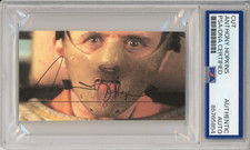 SIGNED Anthony Hopkins Hannibal Silence of The Lambs In Mask Photo PSA DNA COA