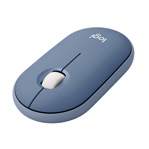 Logitech Pebble M350 Blue wireless 1000dpi Gaming Mouse - Picture 3 of 5