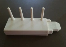 Vtg Love & Money John Alan Square Lap Weaving Loom 4 Peg Replacement Piece #604 