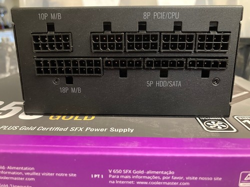Cooler Master V650 SFX Gold 80 W PSU - Afbeelding 6 van 7