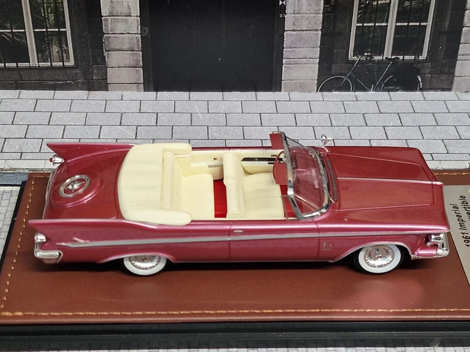 GLM MODELS 1/43 - IMPERIAL CROWN CABRIOLET OPEN 1961 - Immagine 3 di 4