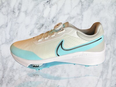 Nike Air Zoom Infinity Tour BOA Lock System White Blue Size 10.5 WIDE DJ5590-114