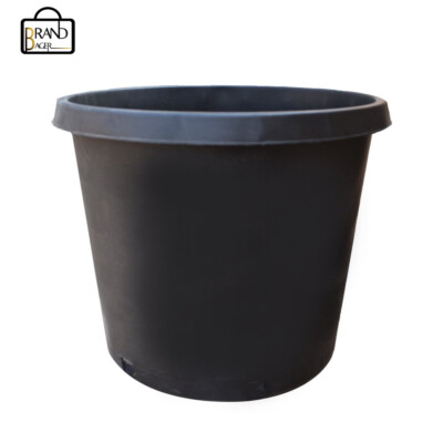 Black Plastic Nursery Pots | 1, 2, 3, 5, 7, 10, 20, 25 Gallon Plant Containers