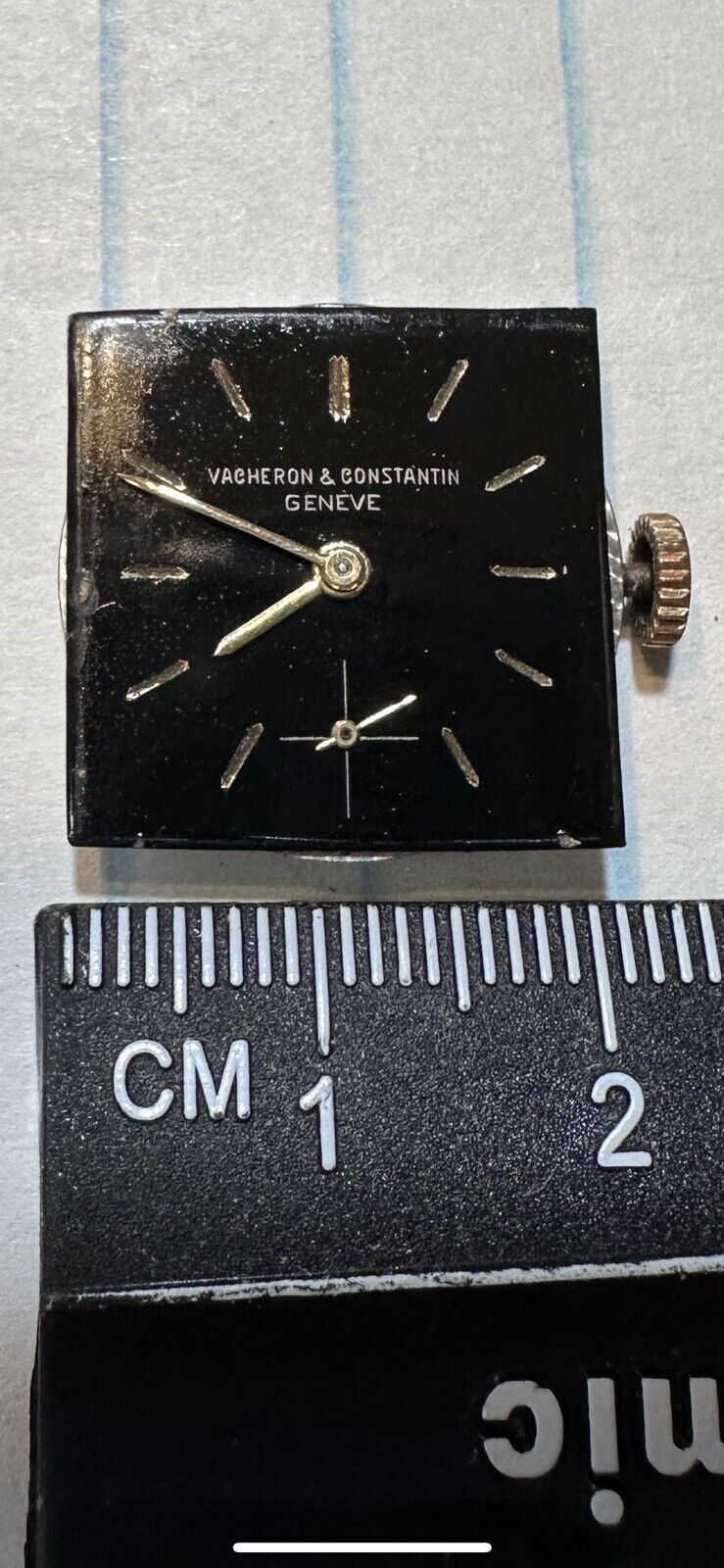 Vintage Vacheron & Constantin Movement Cal. V458 With Dial And Hands. RUNNING