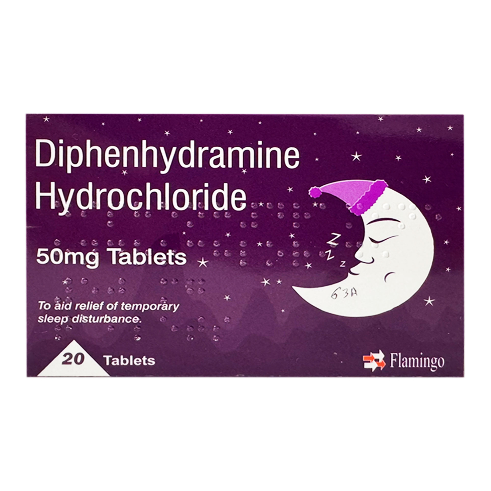Flamingo Sleep Aid 50mg 20 Tablets (MAX 1 PER ORDER) eBay