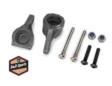 Traxxas 9137-GRAY - Steering Blocks Gray Extreme Heavy Duty (Slash Modified)