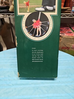 Arnold Palmer 1990 Indoor Golf Game w Original Box Missing Green