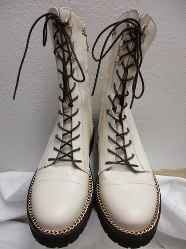 Sam Edelman Lenley Modern Ivory Leather 