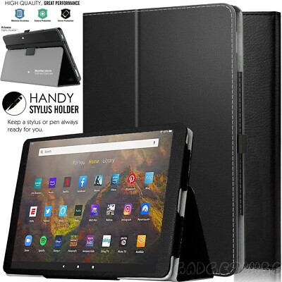 Etui für Amazon Fire HD 8 & 8 Plus 10. & 12. Generation magnetischer Flip-Lederständer