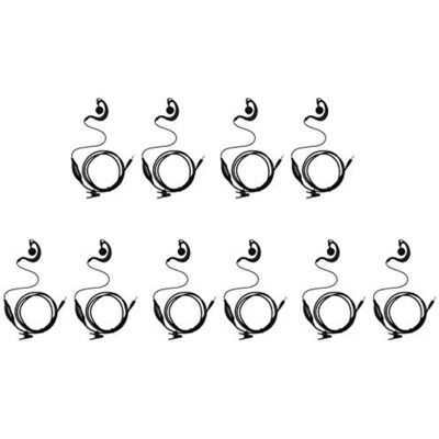 10x Headset Earpiece for Cobra MT200 MT525 MT550 PR375 PR385 CX105 CX112 CXT145