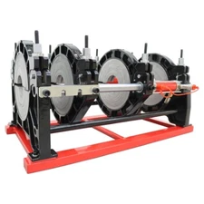 110V PE PB Pipes Welder Hydraulic Butt Fushion Welding Machine 4 Clamps