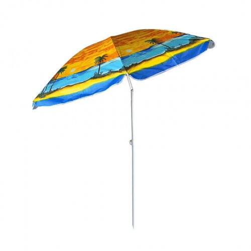 Parasol Beach Garden Sun Umbrella UV Protection Sunshade Tilting Crank Outdodor - Picture 7 of 9