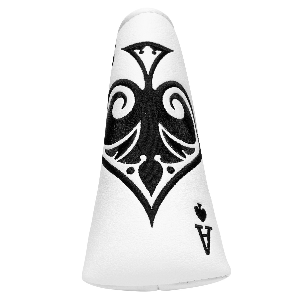 Magnetic Golf Putter White Cover Blade Putter Headcover Golf Club Head Cover