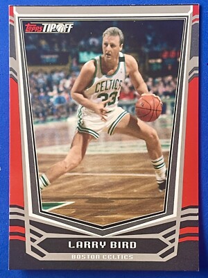 2008-09 Topps Tip-Off Red Larry Bird 1423/2008 #95 Celtics HOF