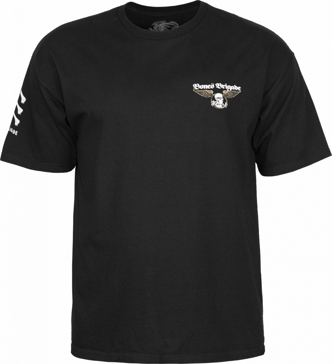 Powell Peralta BONES BRIGADE WINGED RIPPER LOGO T Shirt BLACK | eBay