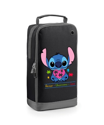Lilo & Stitch Cartoon, Puzzleteil, Liebe, Verstehen, Sportschuh/Zubehörtasche