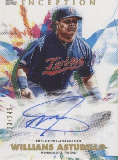 2020 Topps Inception - Willians Astudillo #RESA-WA - 1 of 1