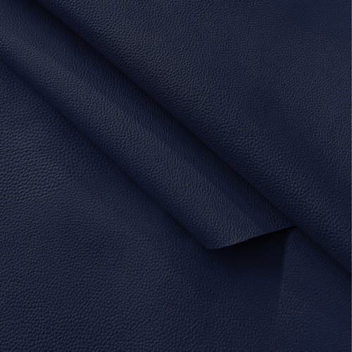 Pb014 Cushion Cover*Dark Navy Blue*Faux Leather synthetic Litchi Skin Sofa Seat - Picture 42 of 55