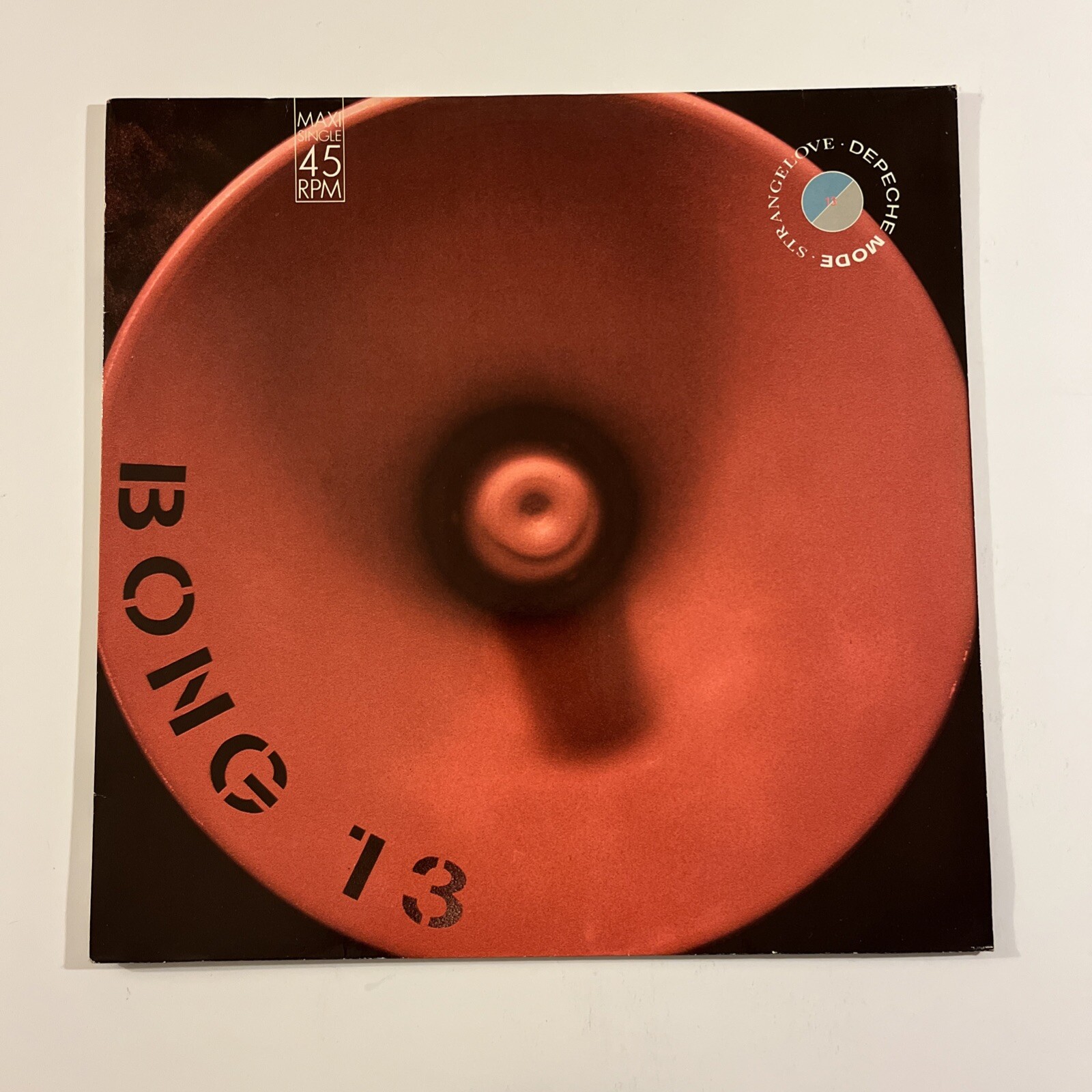 Depeche Mode Strangelove 1987 Maxi Single 45rpm 12 Bong13 Germany  INT 126.862