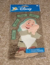 Disney EK Success Jolees Dimensional Stickers ~ Seven Dwarves......Sleepy