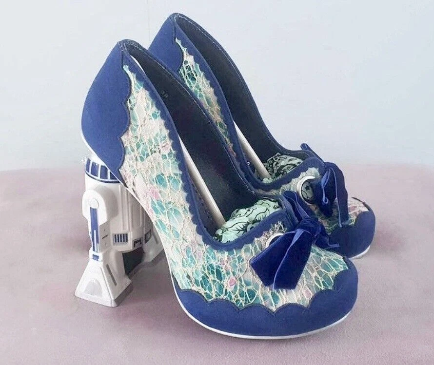 Irregular Choice STAR WARS R2D2 SHOES LIMITED EDITION UK5 RARE COLLECTIBLE Film