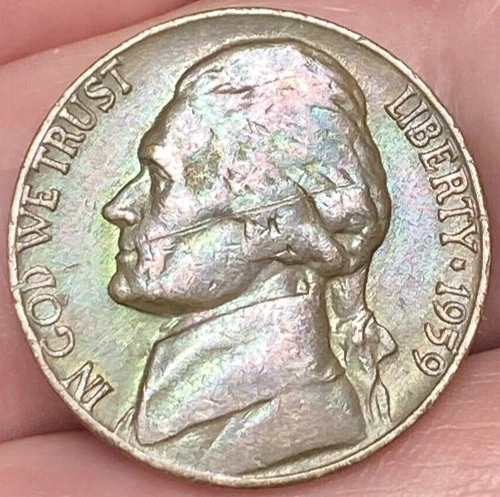 1959-D Jefferson Nickel — photo from another recent sale