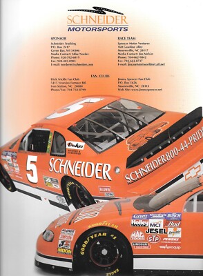 DICK TRICKLE NASCAR SERIES Autographed FOLDER #05 | eBay