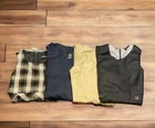 4 Pc Girls Top Brand Uniform Dresses Sz 7/ 10-12