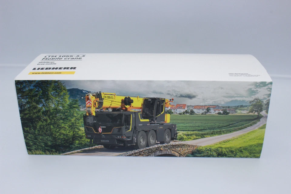 Conrad 2127 Liebherr Crane 1055 3.3 Mobile Crane Truck Crane 1:50 New OVP - Image 3 of 4