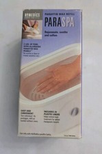 HoMedics ParaSpa Paraffin Wax Refill 2 - 1-Lb Blocks Wax  20 Liners New