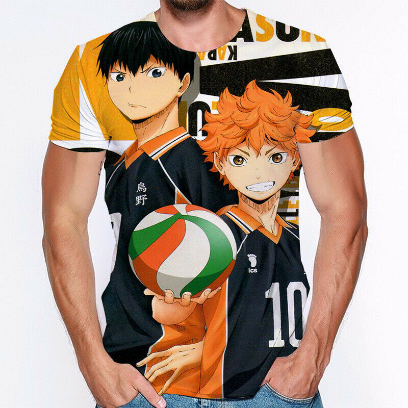 Anime Haikyuu T-shirt!! - Volleyball Club and more