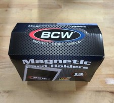 14x BCW 130 pt Magnetic Card Holders - 14 ct Full case!