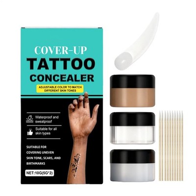 Tattoo Cover Up Make-up Haut Narbe Cover Up Tattoo Concealer Kit