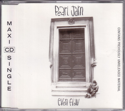 -0520- Pearl Jam - Even Flow - Maxi-CD- vg++