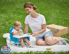 Regalo My Chair 2-in-1 Portable Travel Booster Seat and Activity Chair, Bonus...