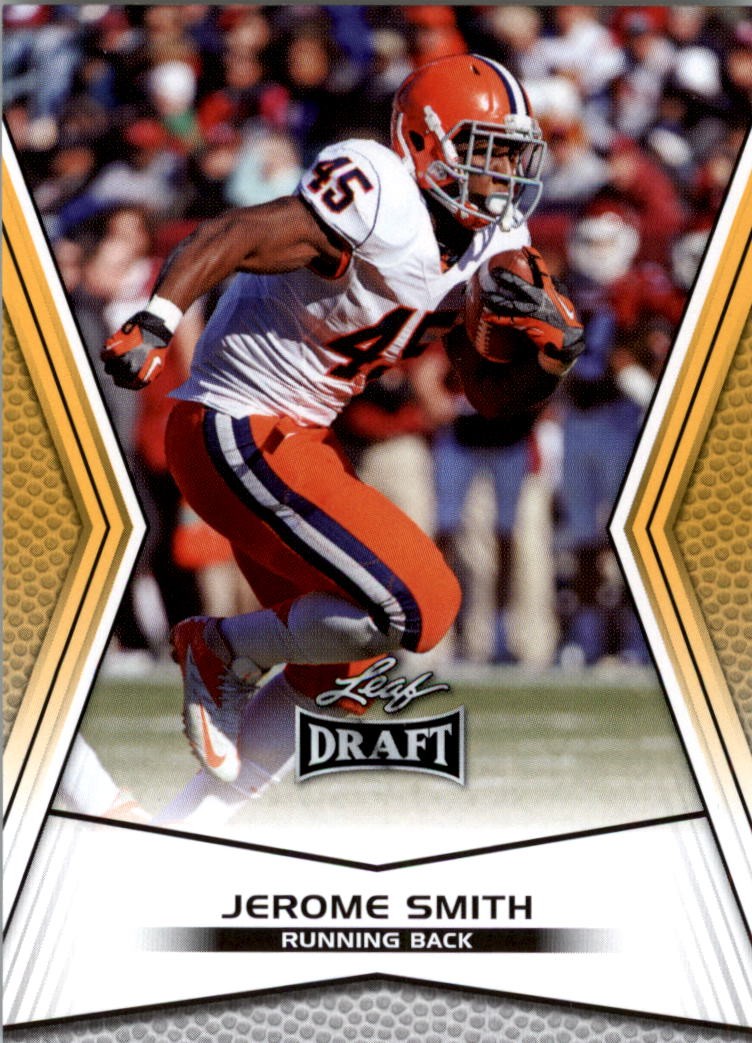 2014 Leaf Draft Gold #68 Jerome Smith - FB