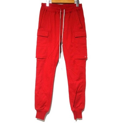 【RICK OWENS】PERFORMA CARGO JOG PANTS 46 RICK OWENS RARE PERFORMA SAMPLE LEATHER TECUATL BAUHAUS