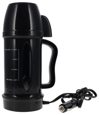 RoadPro RP5021 12V Hot Pot II Travel Coffee Heater 20oz Cup for Car Truck RV