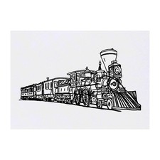 'Steam Train' Temporary Tattoos / Transfers TO00033118 