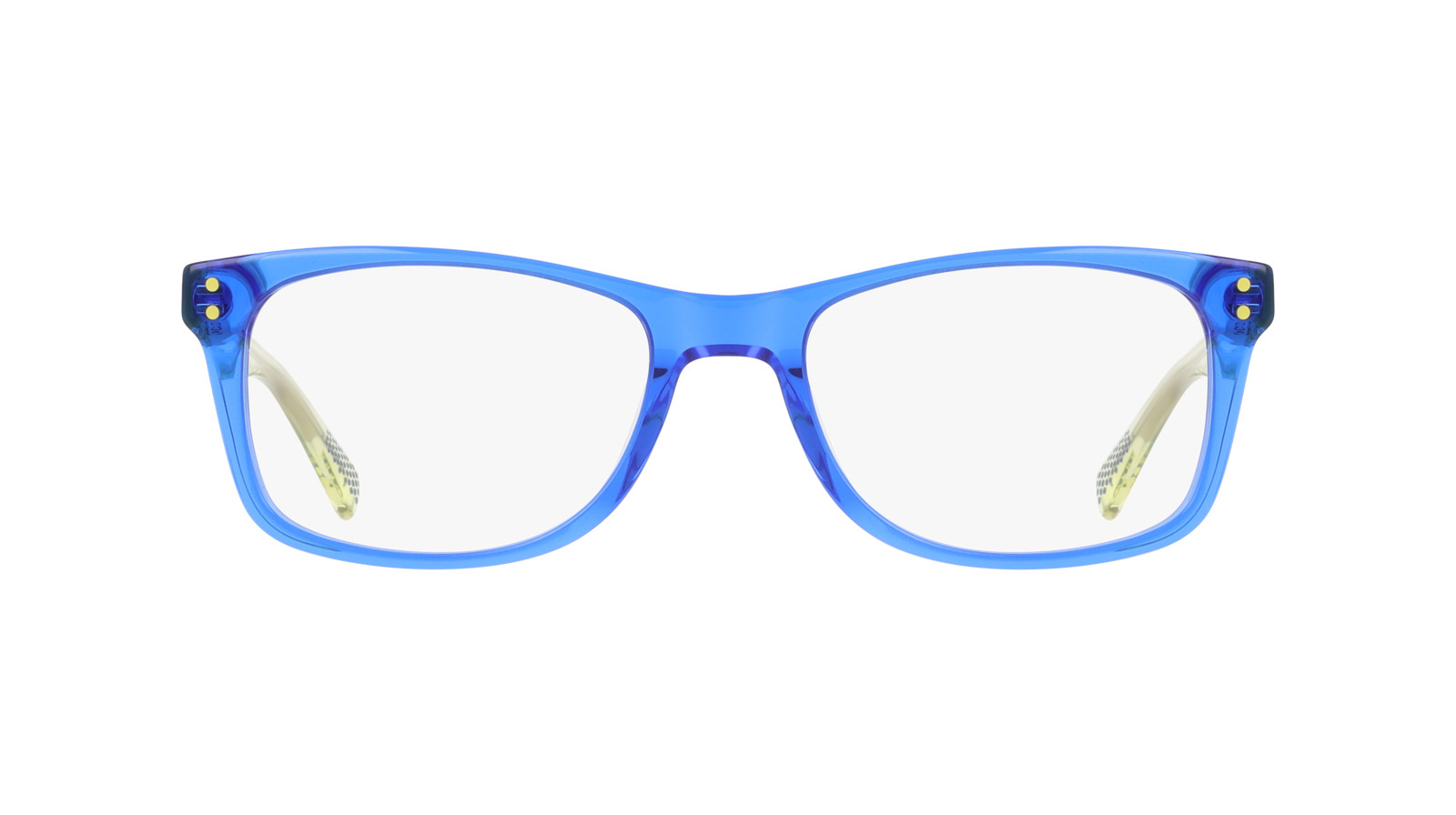 NIKE NIKE 5538 N 430 COBALT/LEMON 52/17/135 CHILD Eyeglasses thumbnail 2