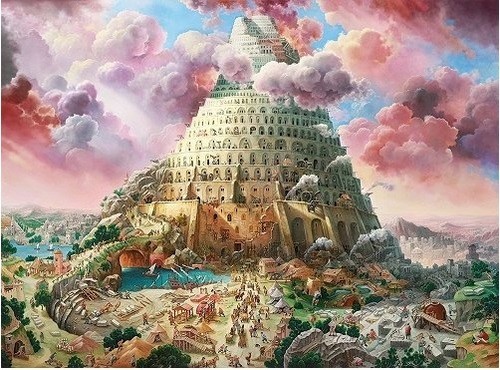 New Castorland Jigsaw Puzzle 3000 Pieces 300563 Tower Of Babel - Picture 2 of 2