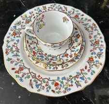 Copeland Spode SHANGHAI 4 Pc Place Setting Mint Unused