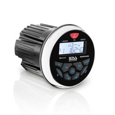 BOSS Audio Systems MGR350B Marine Boat Stereo Gauge Receiver   Bluetooth Head