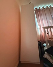 IKEA White Freestanding Wardrobe