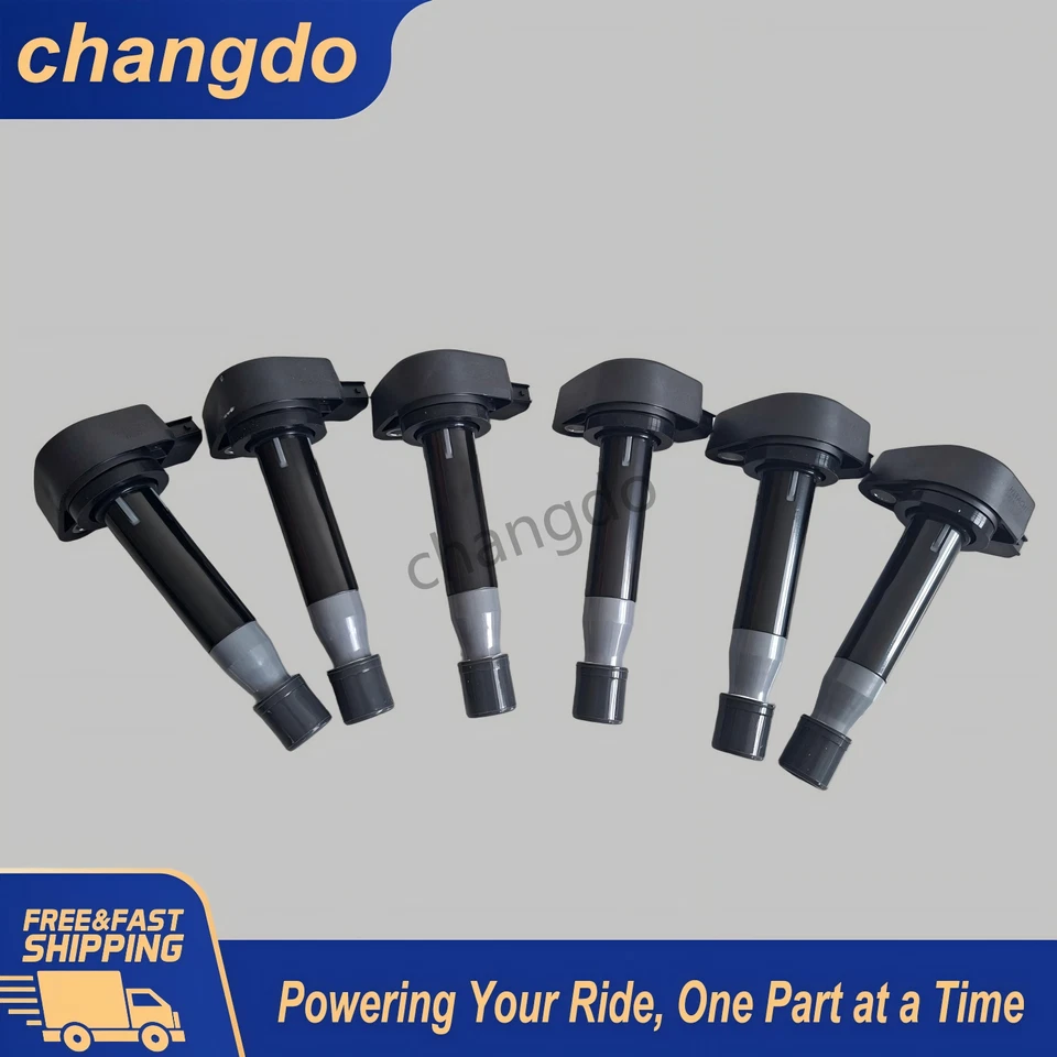 NEW OEM 6Packs Ignition Coil 30520P8EA01 Fit For 1999-2007 Honda Odyssey 3.5L V6 Foto 3 de 4