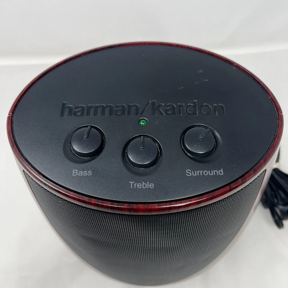 Sistema de audio Harman Kardon HK695 solo con amplificador y subwoofer - Champagne SE PROBADO Foto 3 de 4