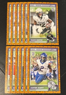 2025 Panini Score Score-A-Treat ORANGE PUMPKIN NFL ROOKIES You